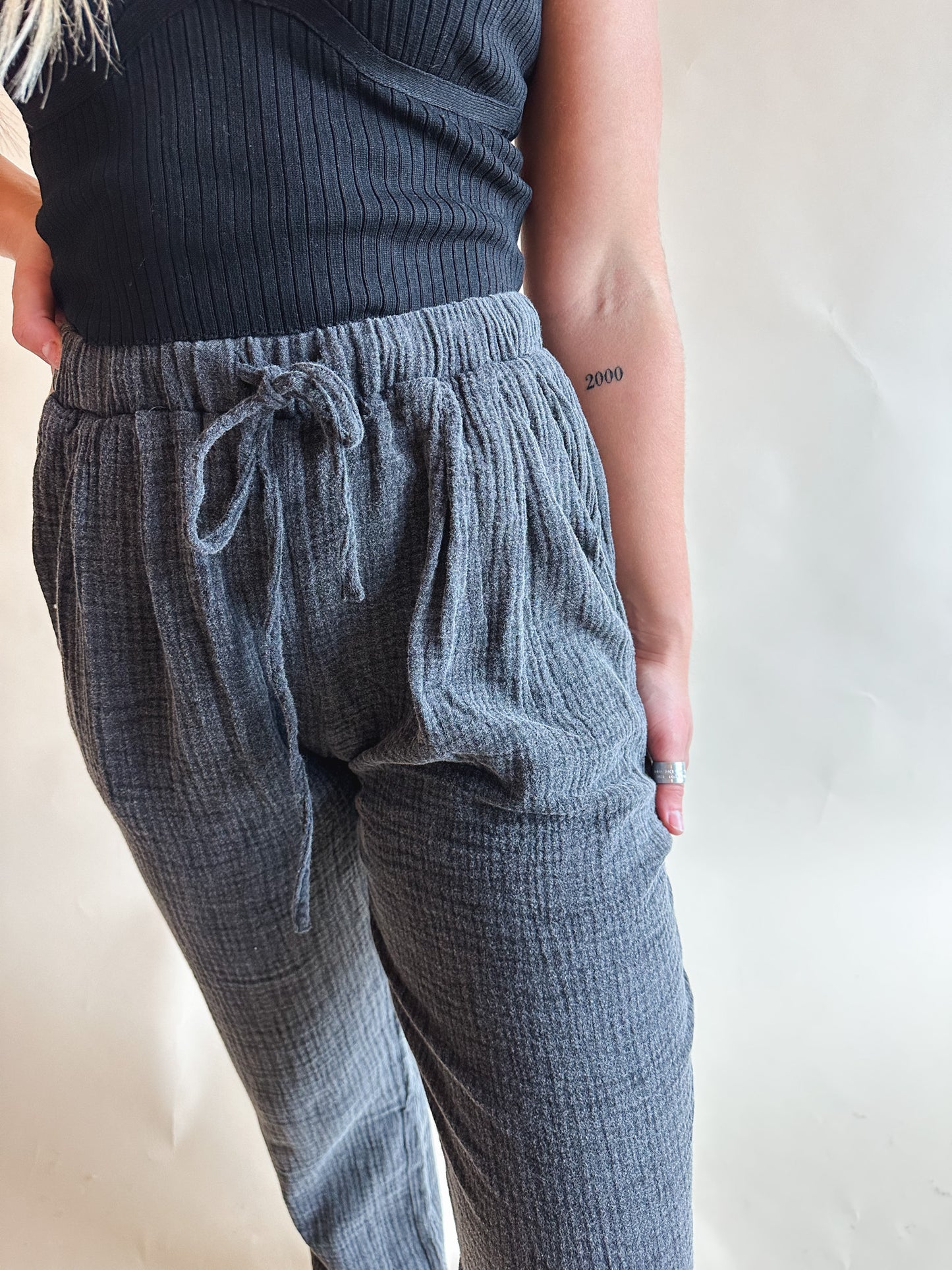 Mineral Washed Everyday Pants