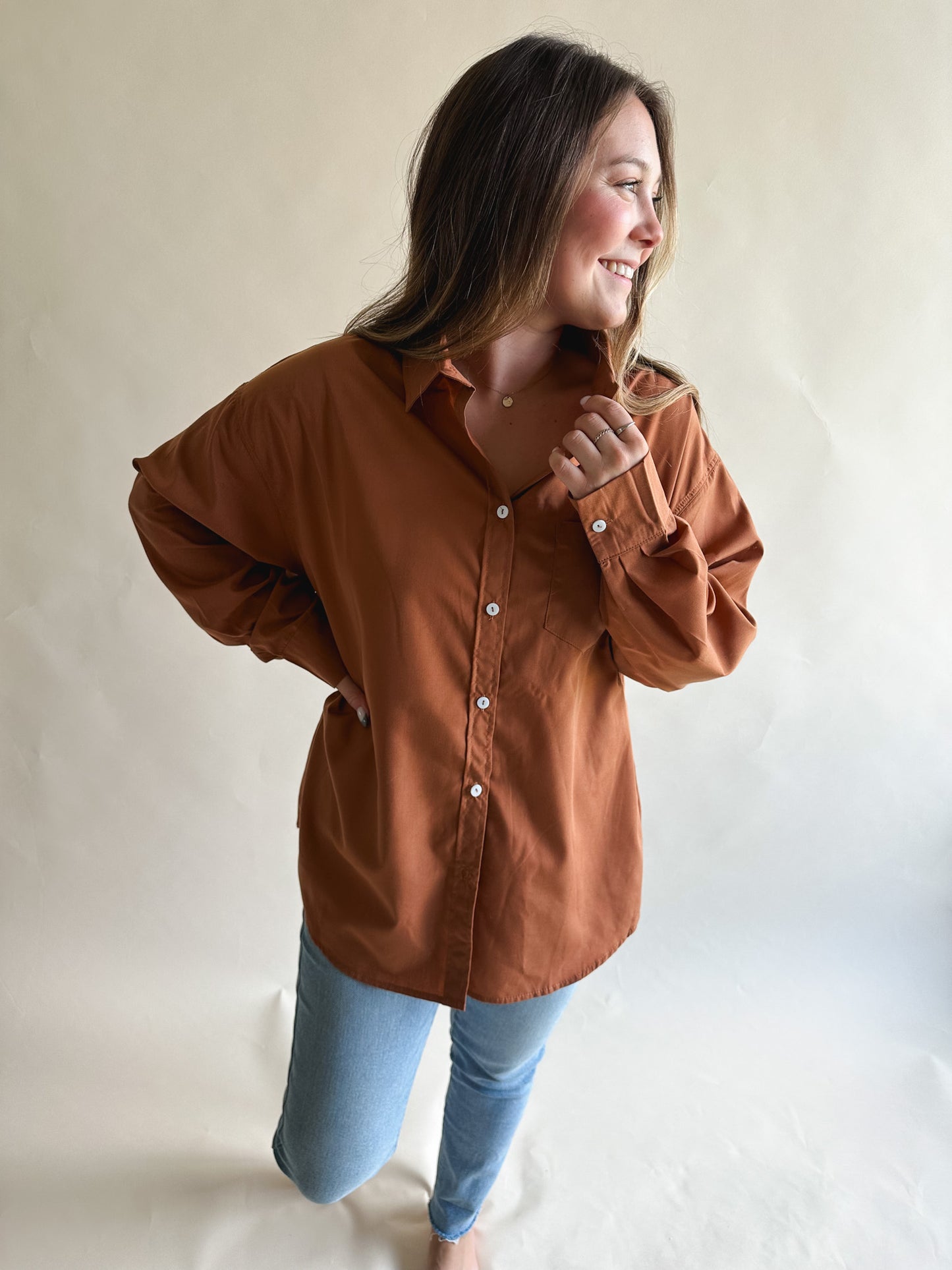 Classic Maple Button Down Shirt