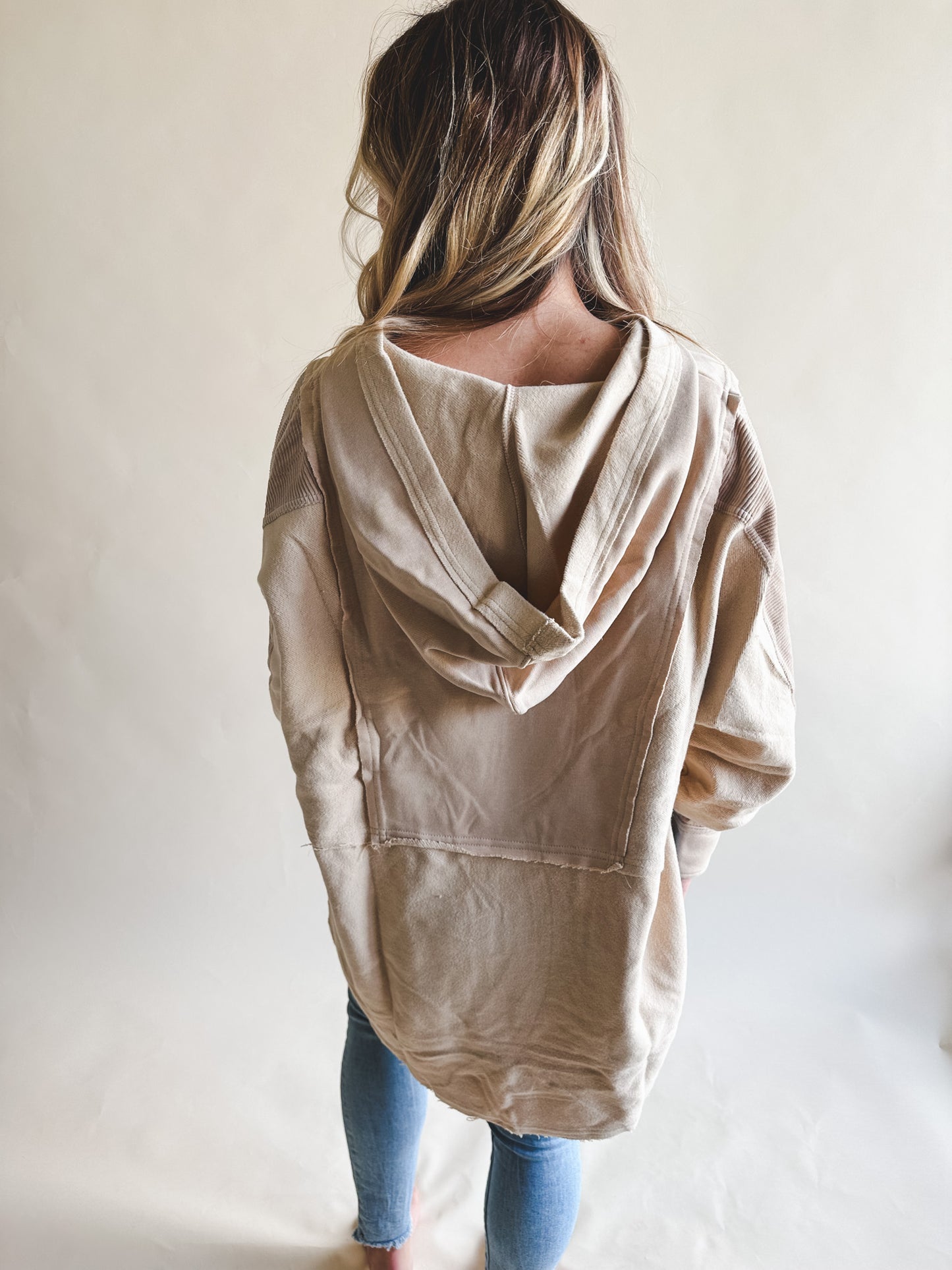 Oat Dove Pullover