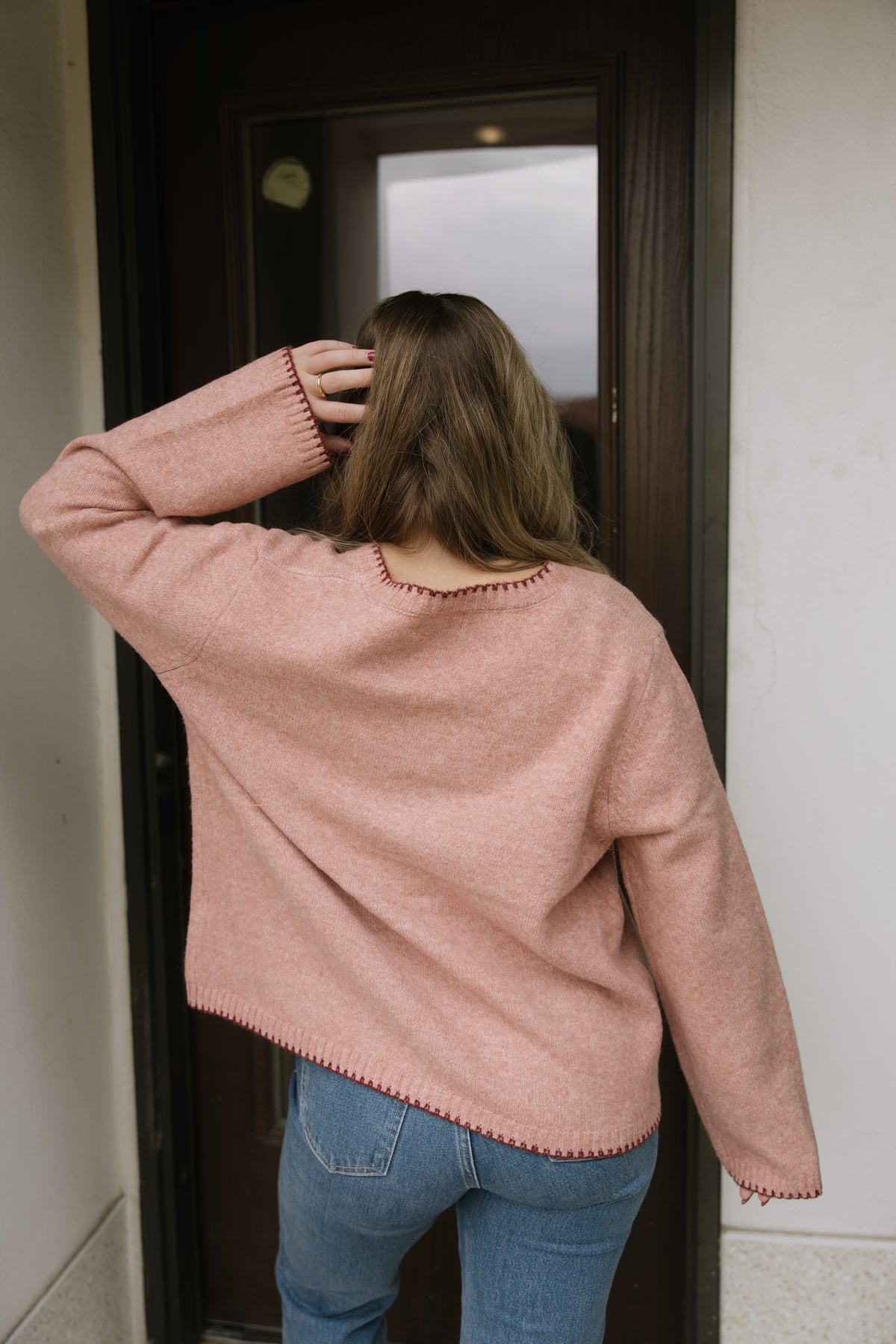 Berry Stitch Detail Cardigan