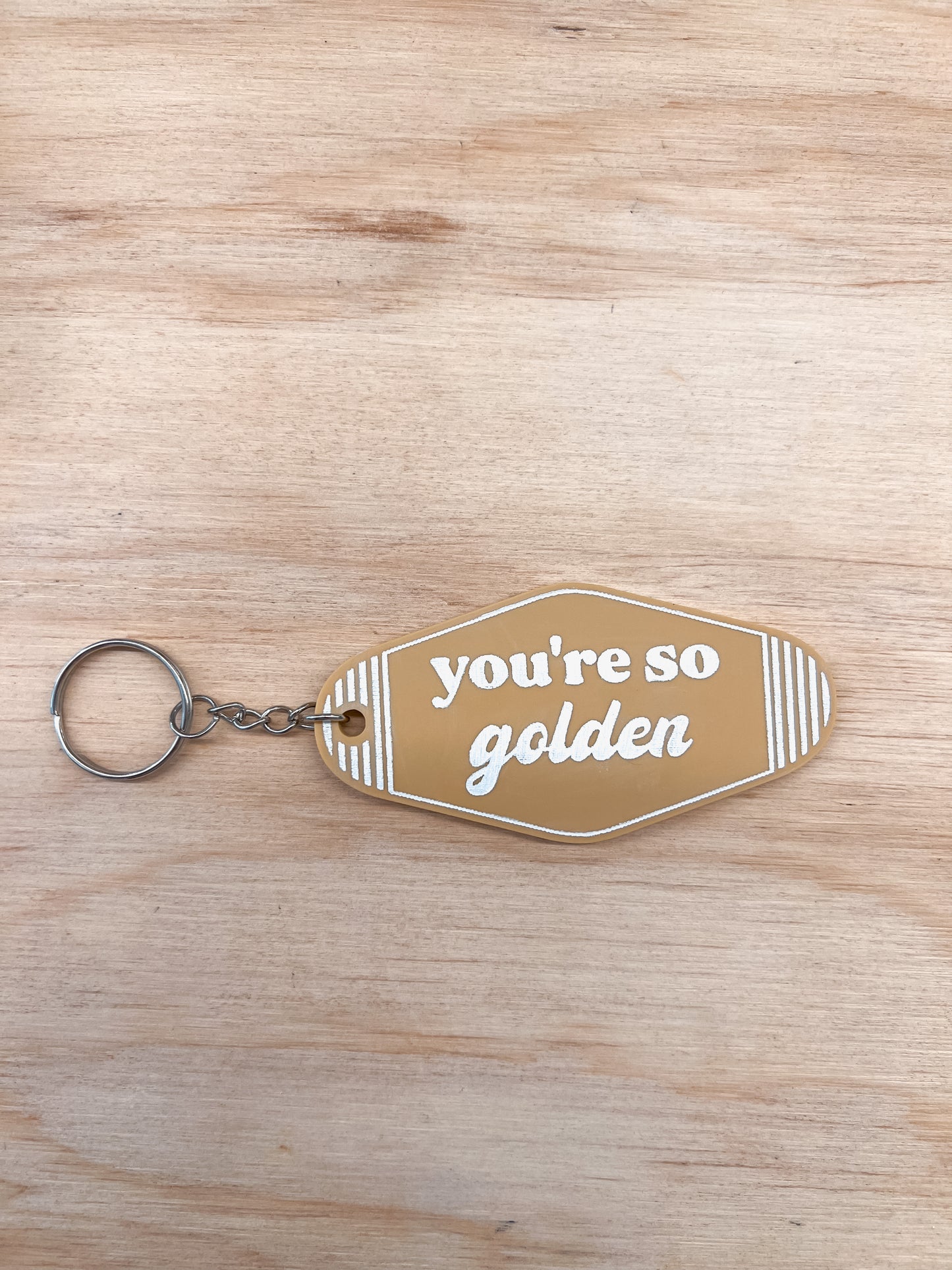 You're So Golden Keychain