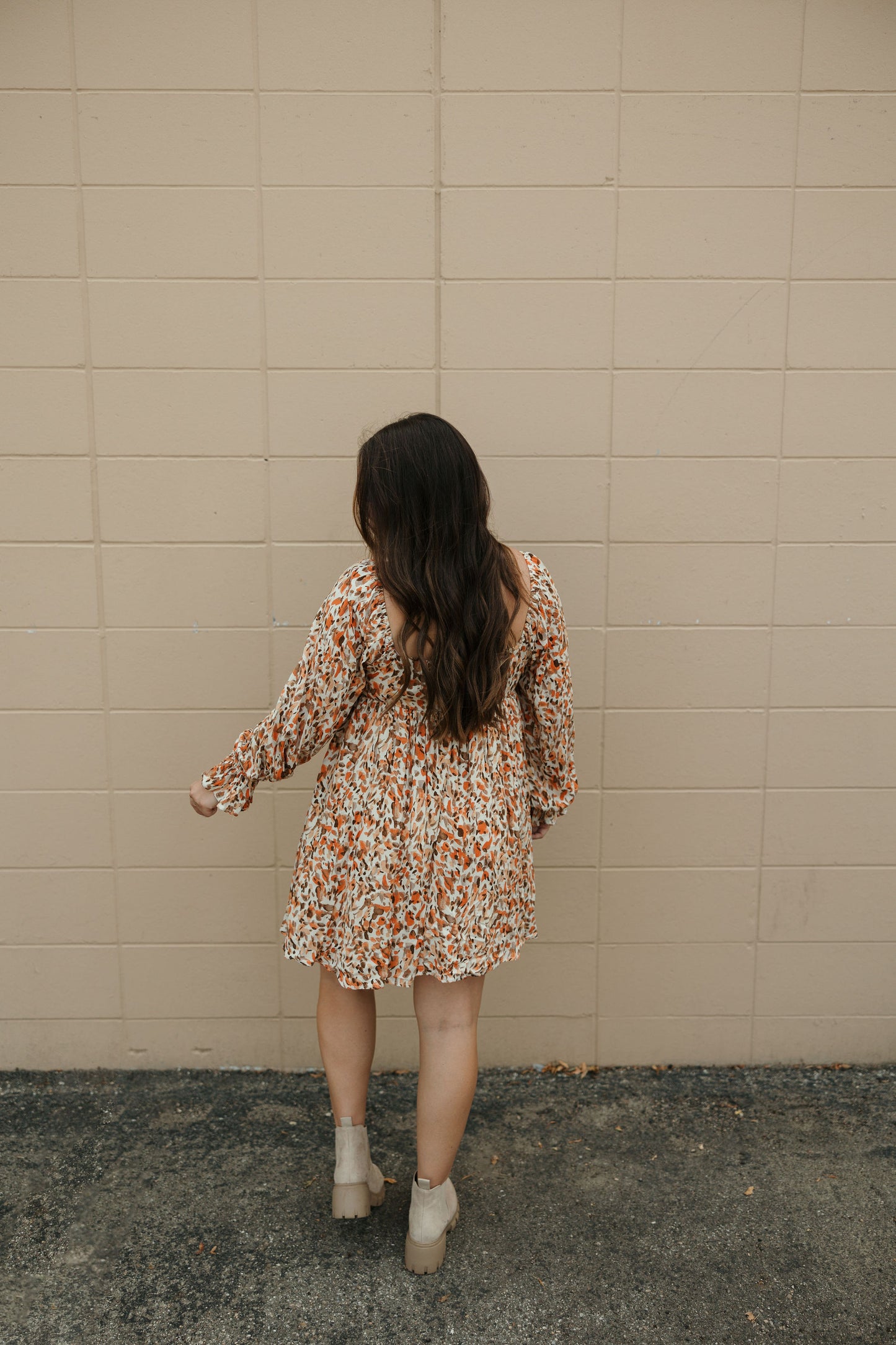 Autumn Blend Mini Dress