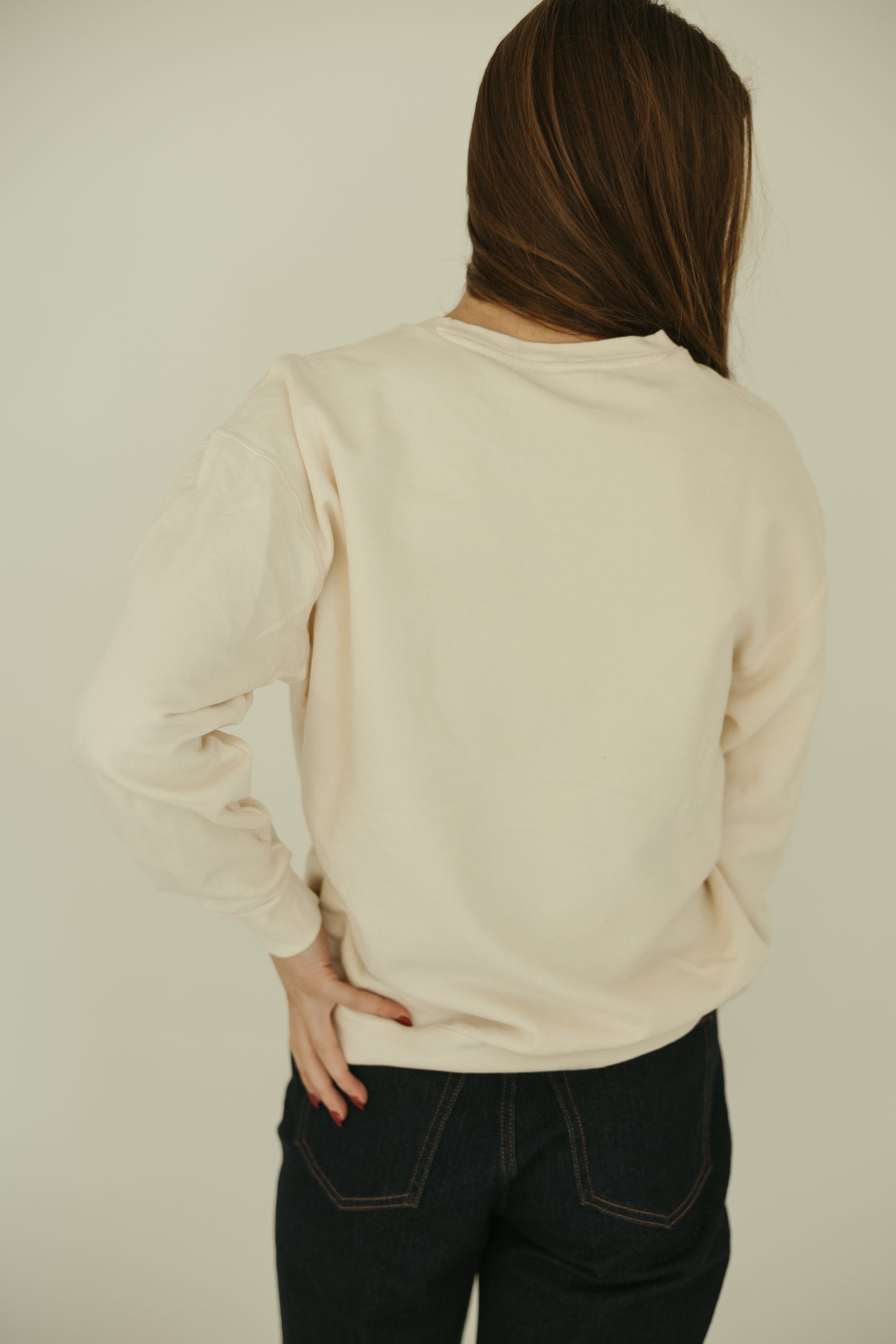 S T A T E Embroidered Crewneck