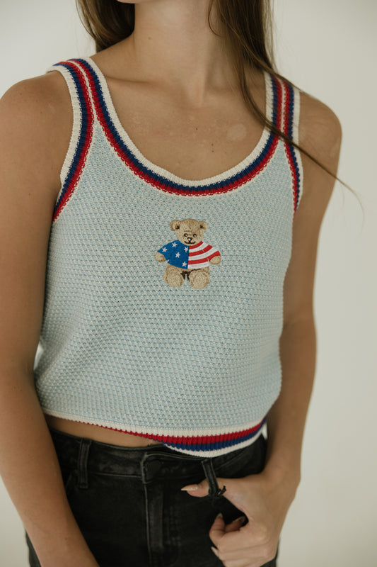 Teddy Bear Sweater Tank