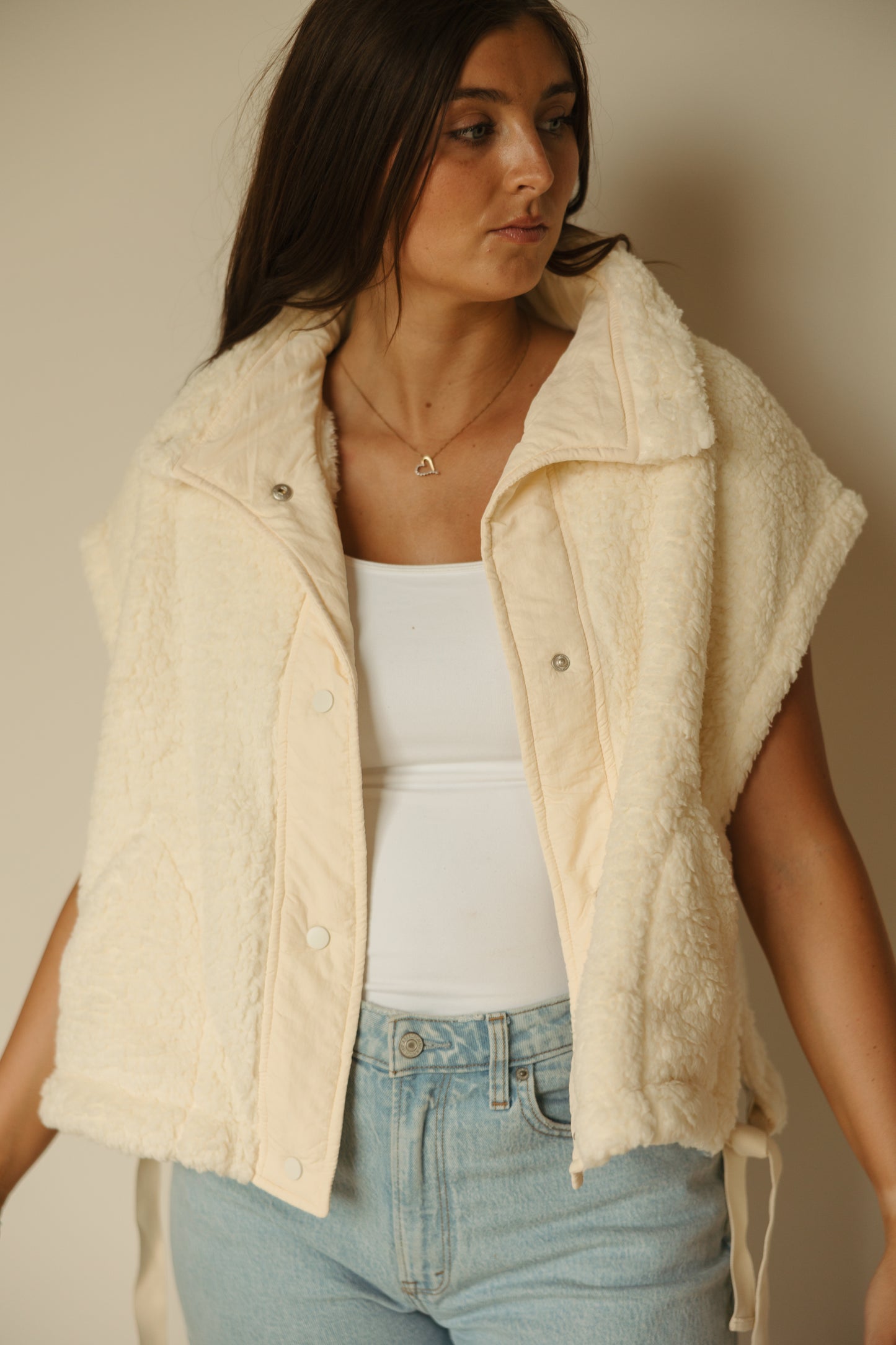 Teddy Vest Jacket