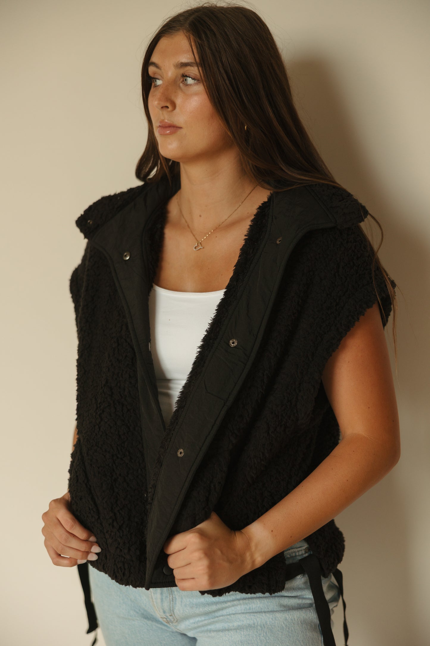 Teddy Vest Jacket