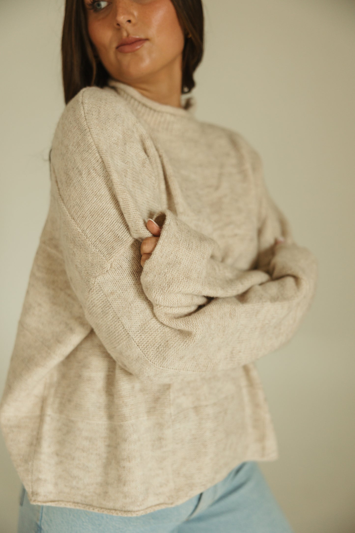 Mixed Pattern Sweater