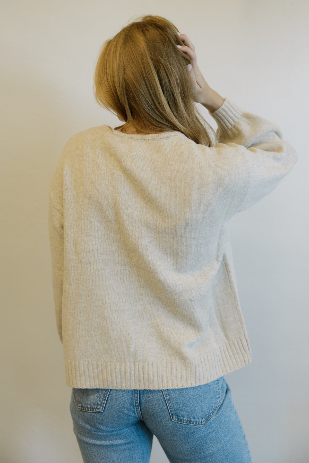 Taupe Tie Front Cardigan