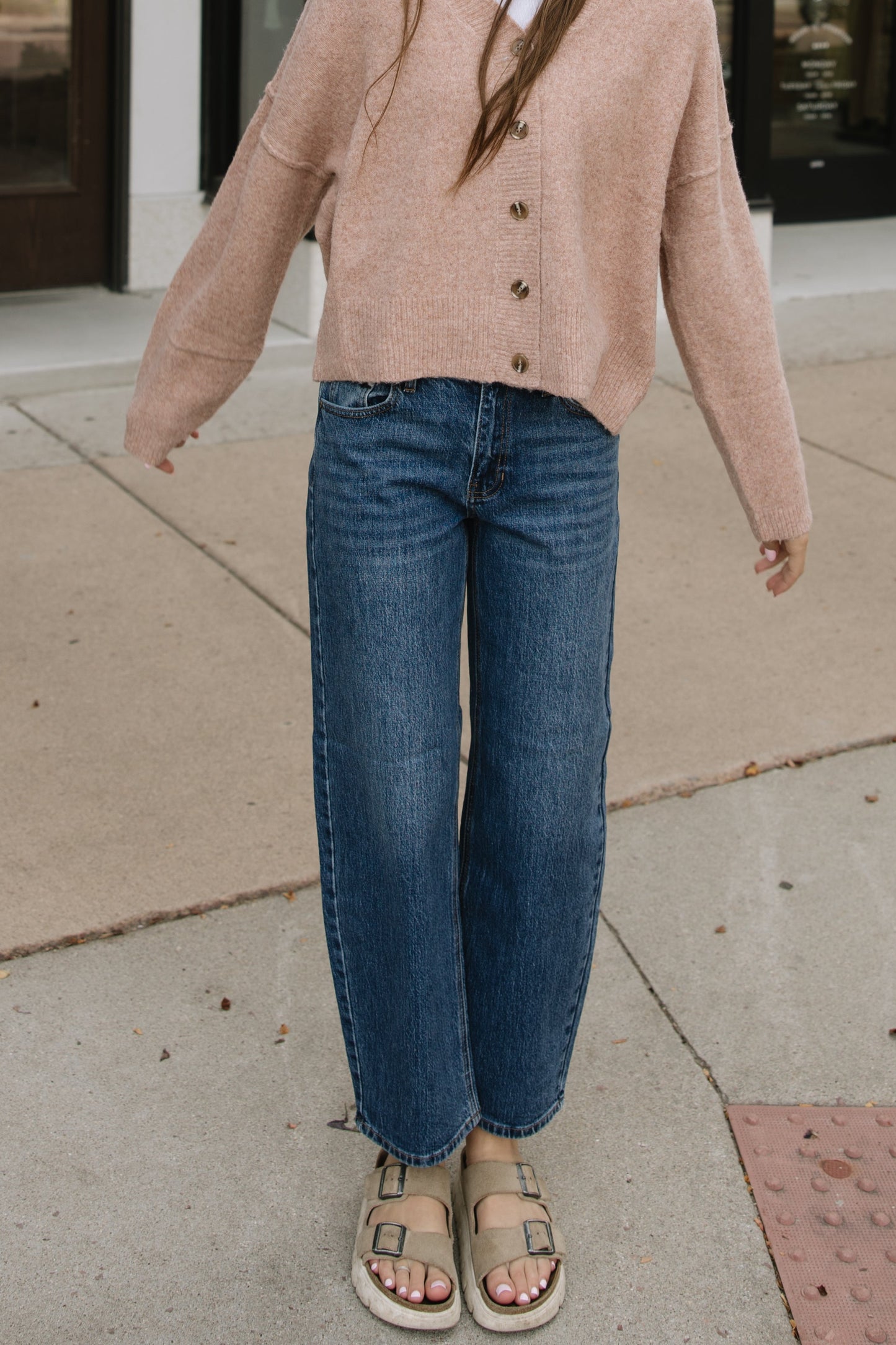 Oversized Cozy Cardigan in Rose