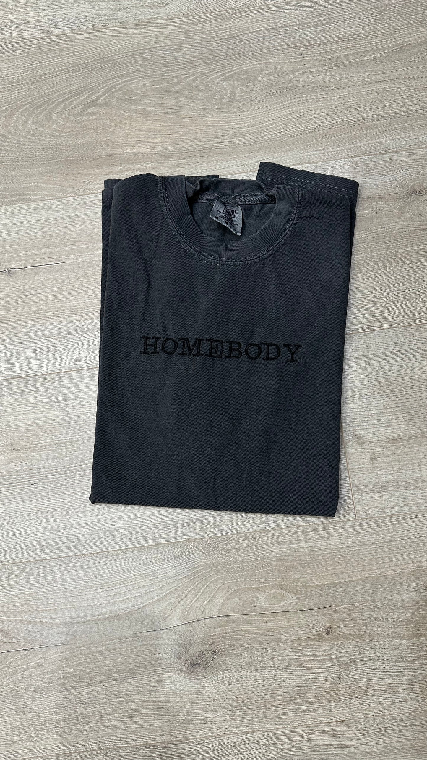 Embroidered Homebody Tee