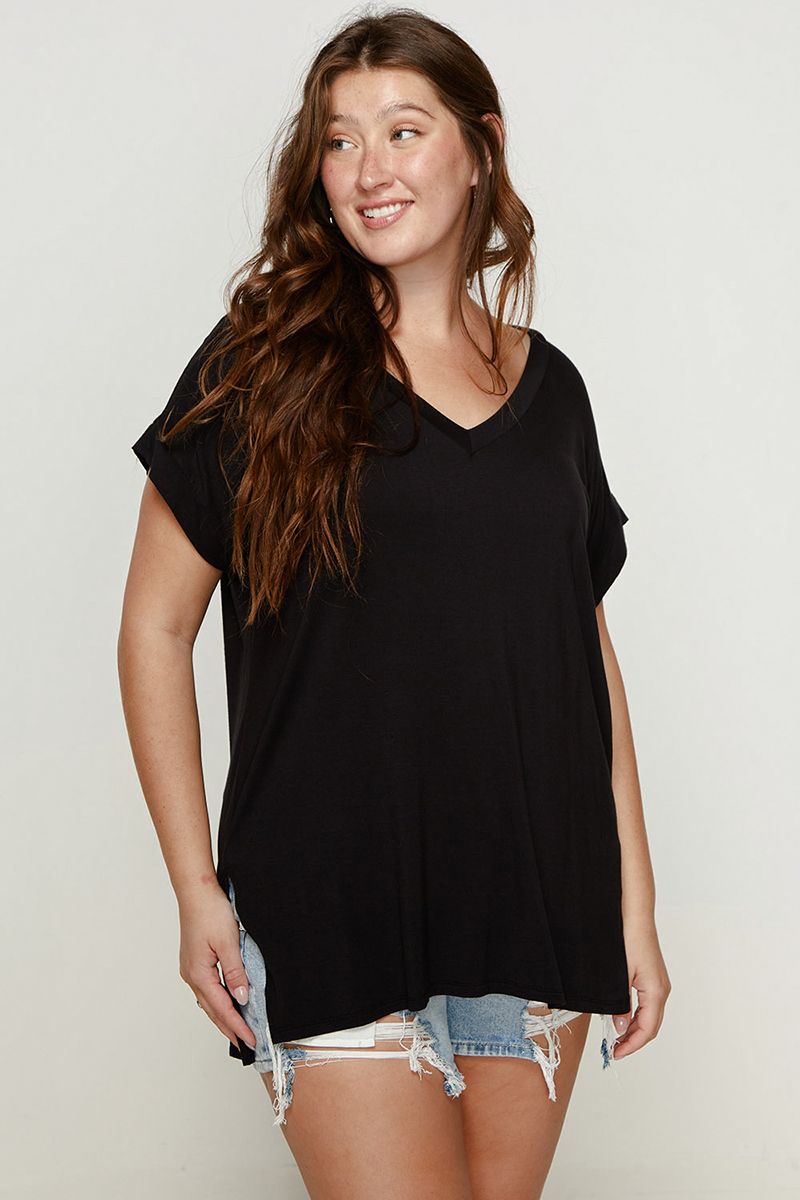 Black Bamboo Top
