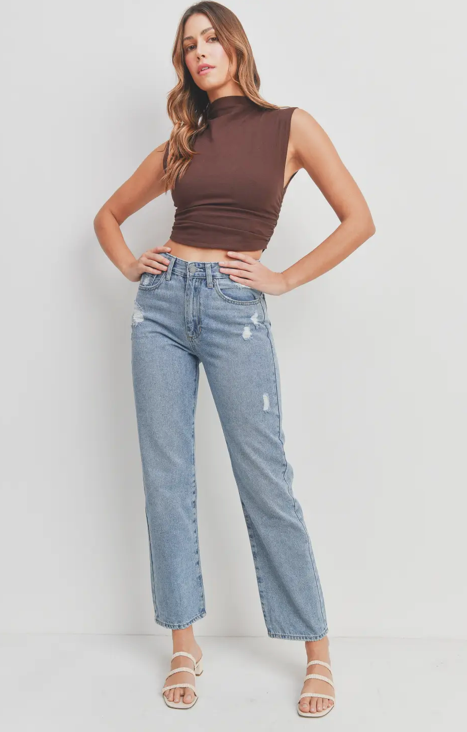 Super High Rise Dad Jean