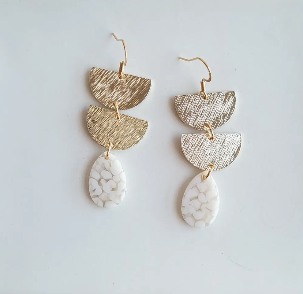 Aria Pebble Earrings