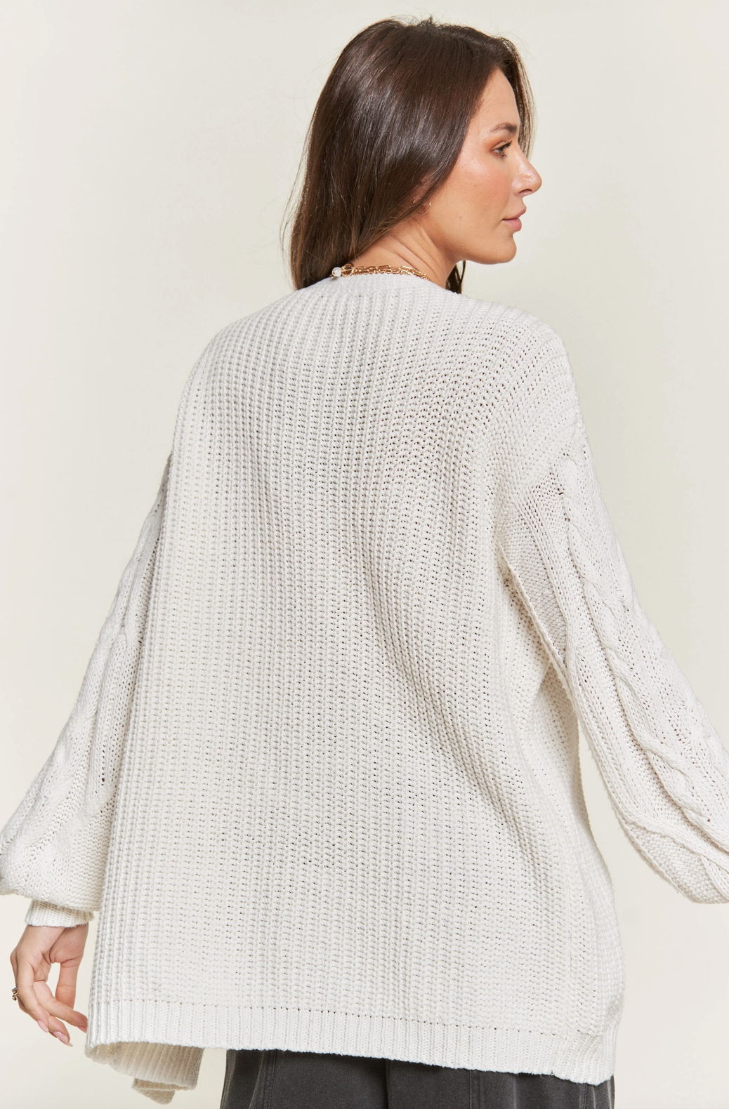 Chunky Knit Cardigan
