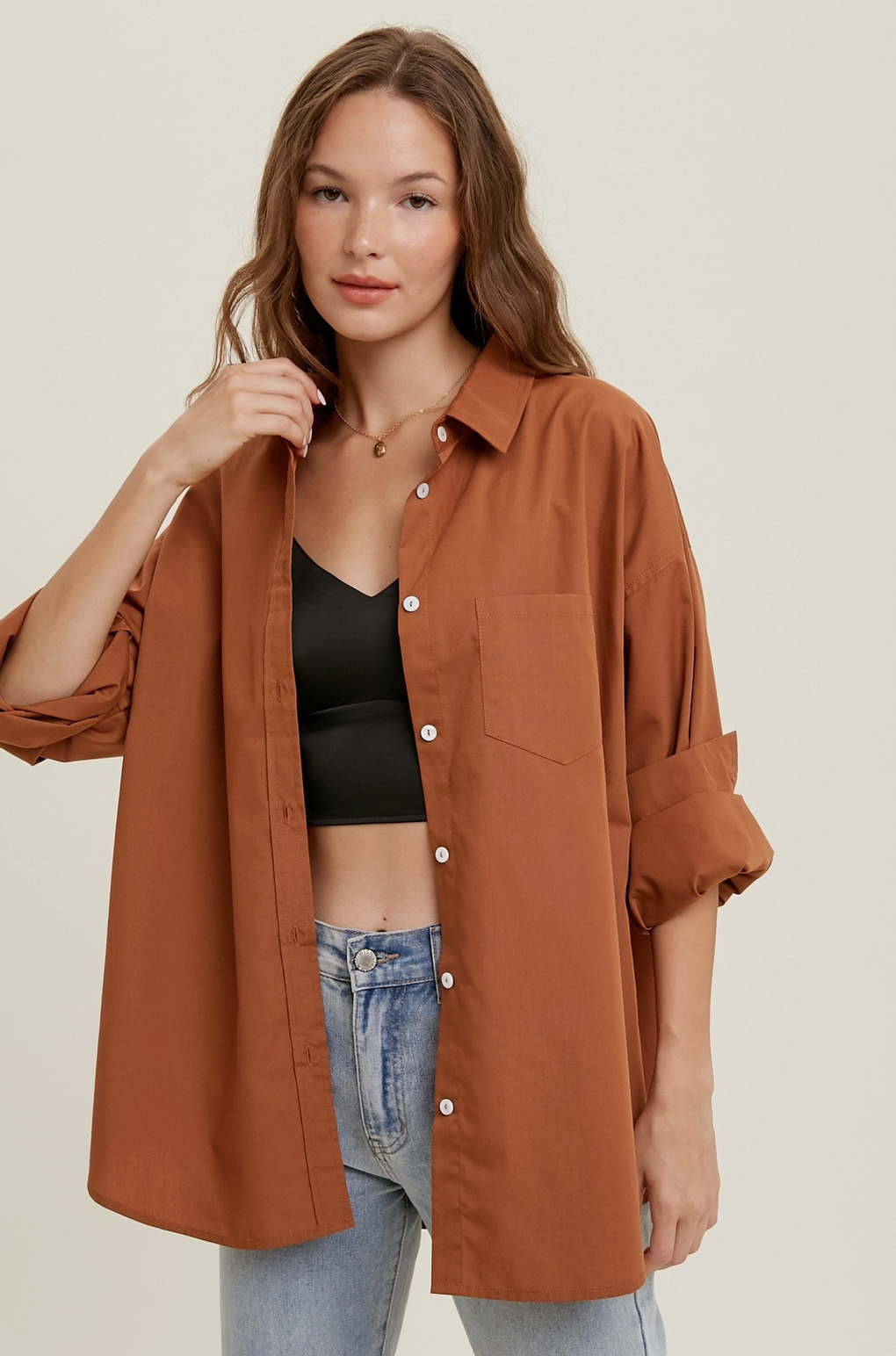 Classic Maple Button Down Shirt