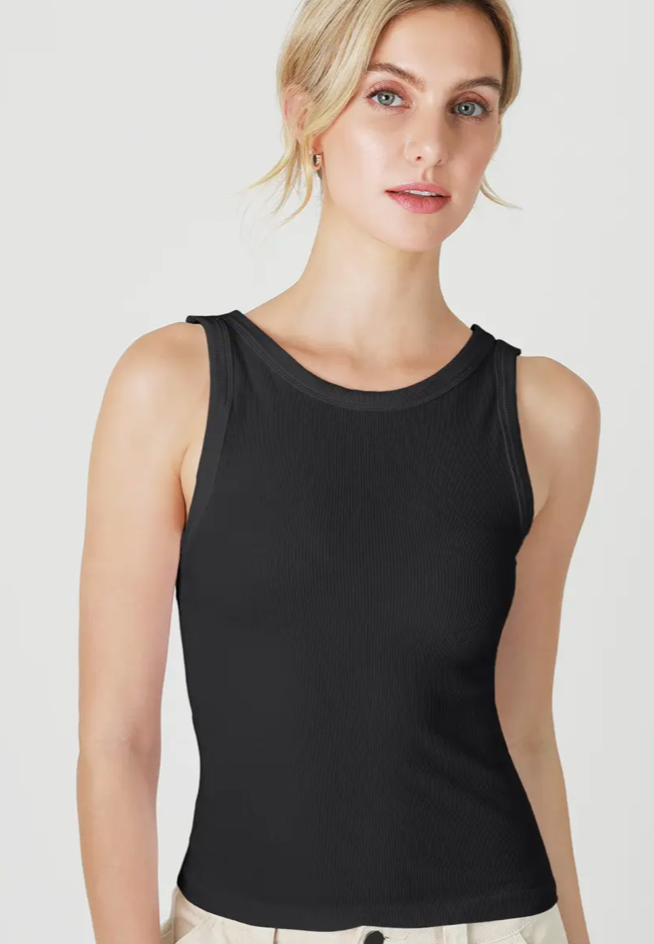 Reversible Ribbed Tank Top