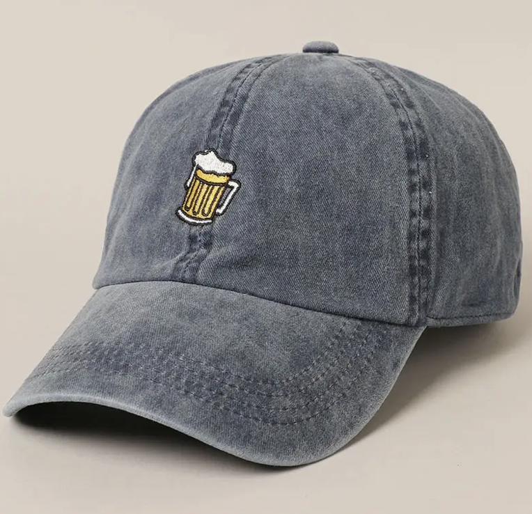 Beer Embroidered Baseball Cap