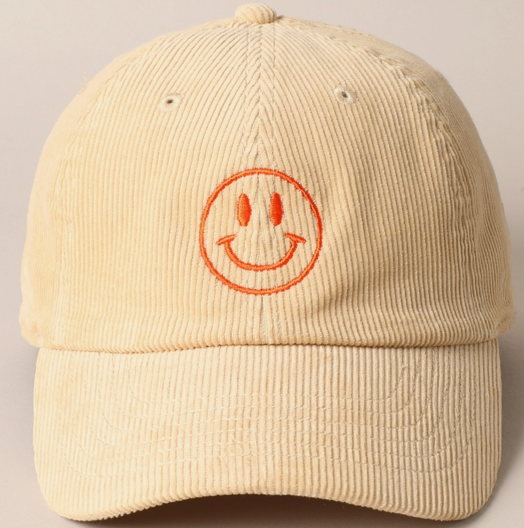 Happy Face Baseball Cap