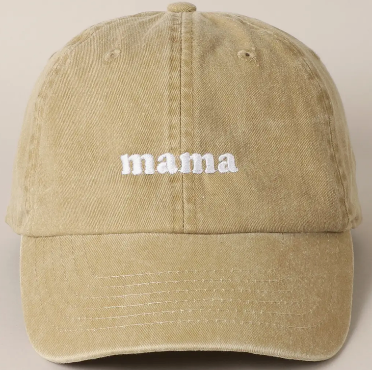 Mama Embroidered Hat
