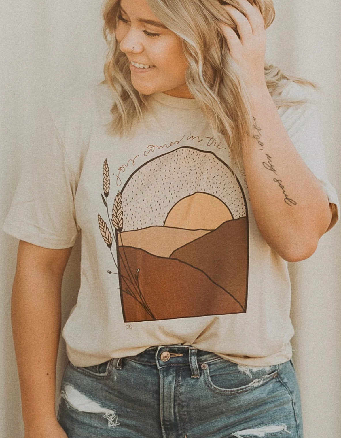 Joy Comes In the Morning Tee