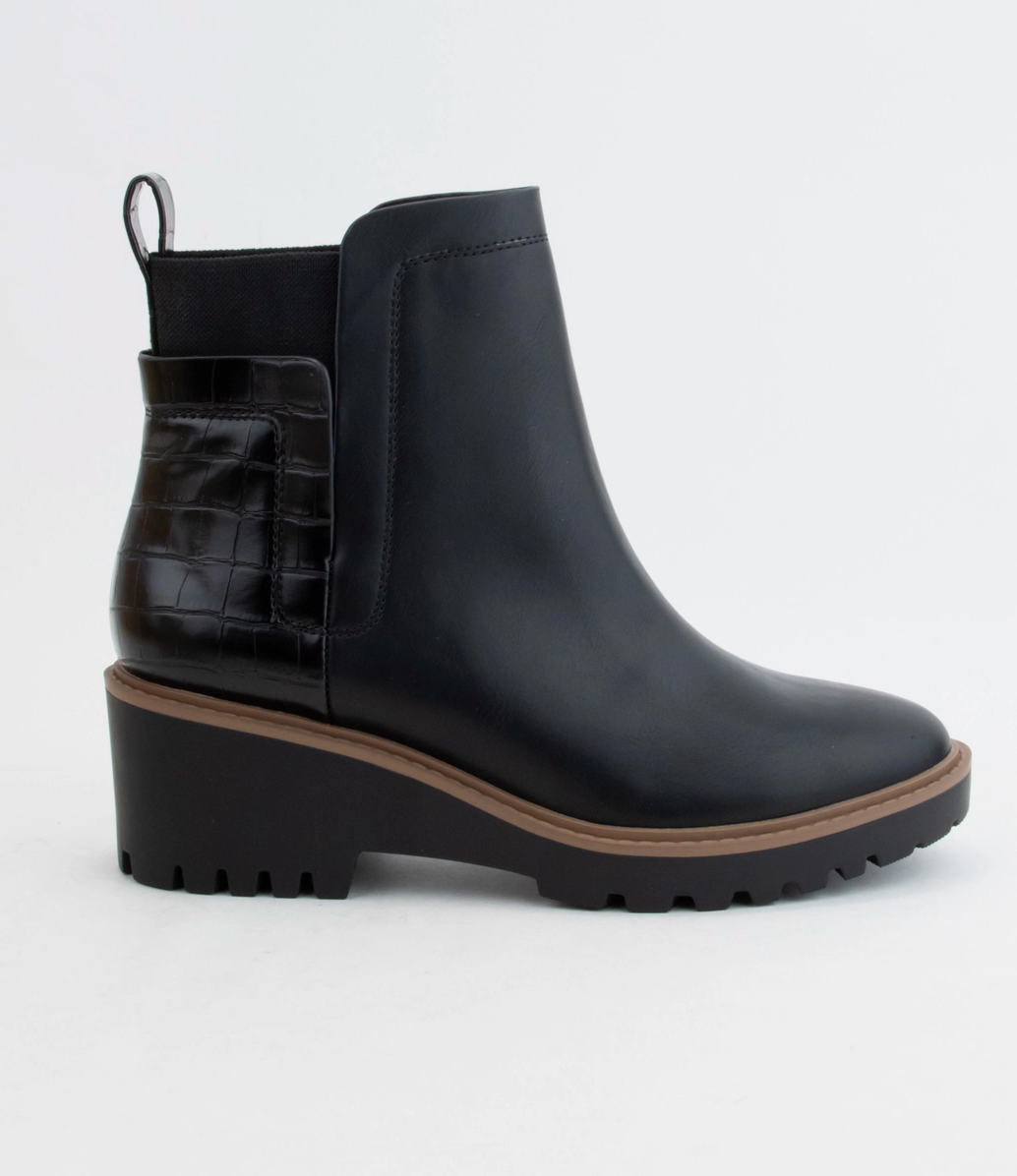 Wedge-Heeled Boots