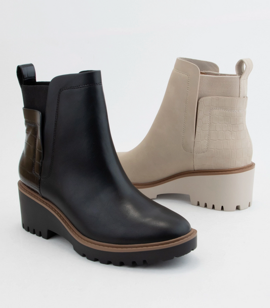 Wedge-Heeled Boots