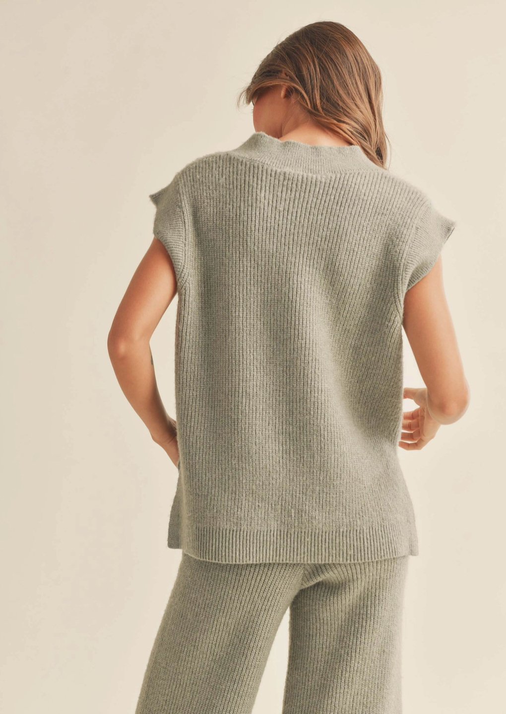 Sage Sweater Vest