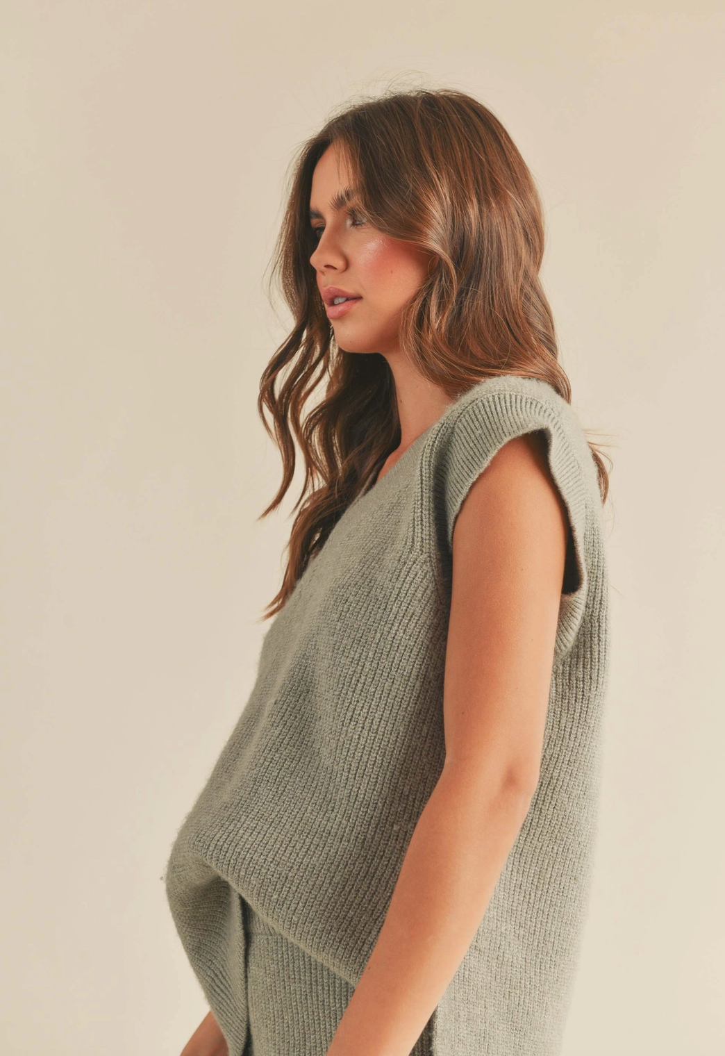 Sage Sweater Vest