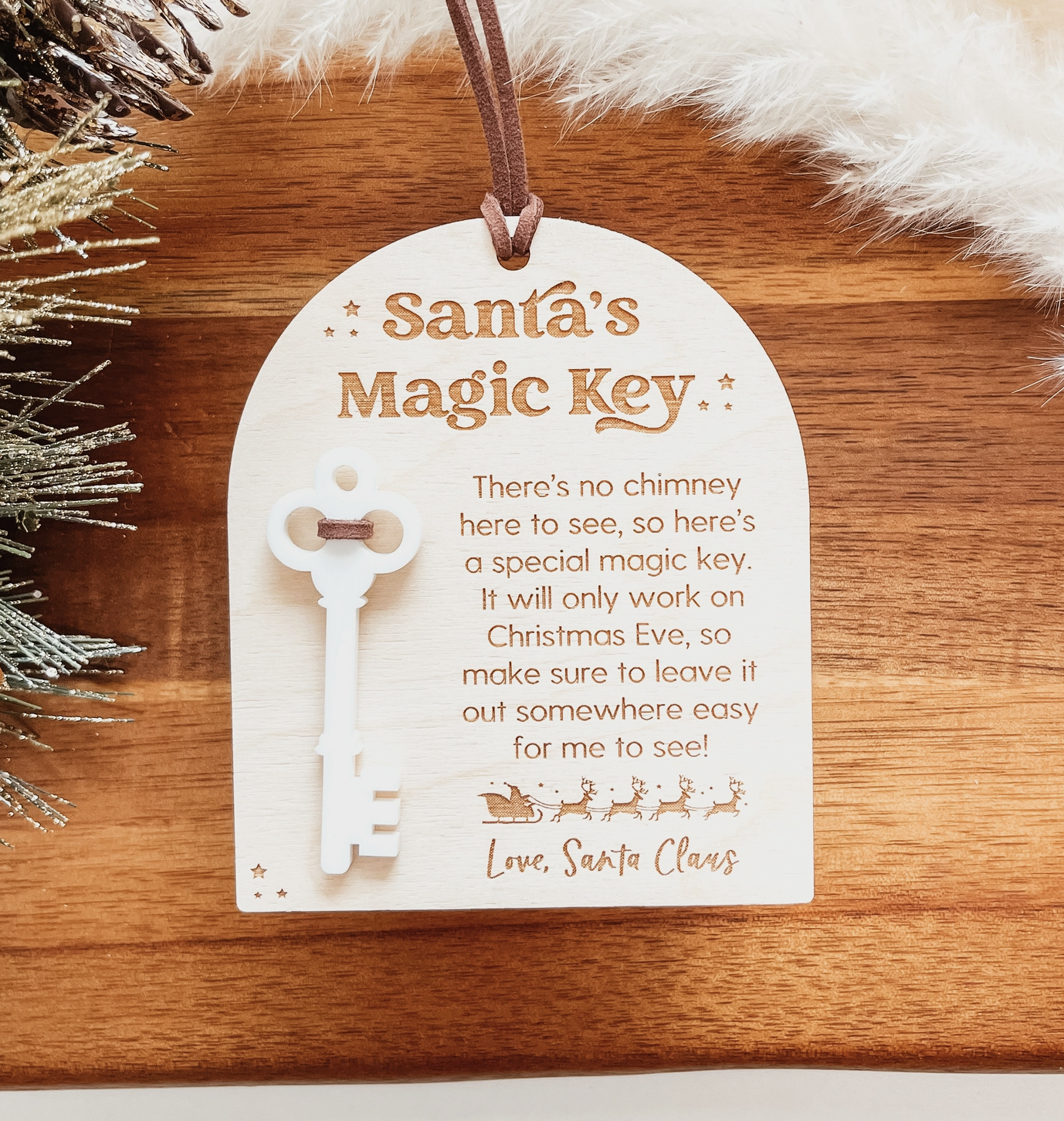 Santa's Magic Key Ornament
