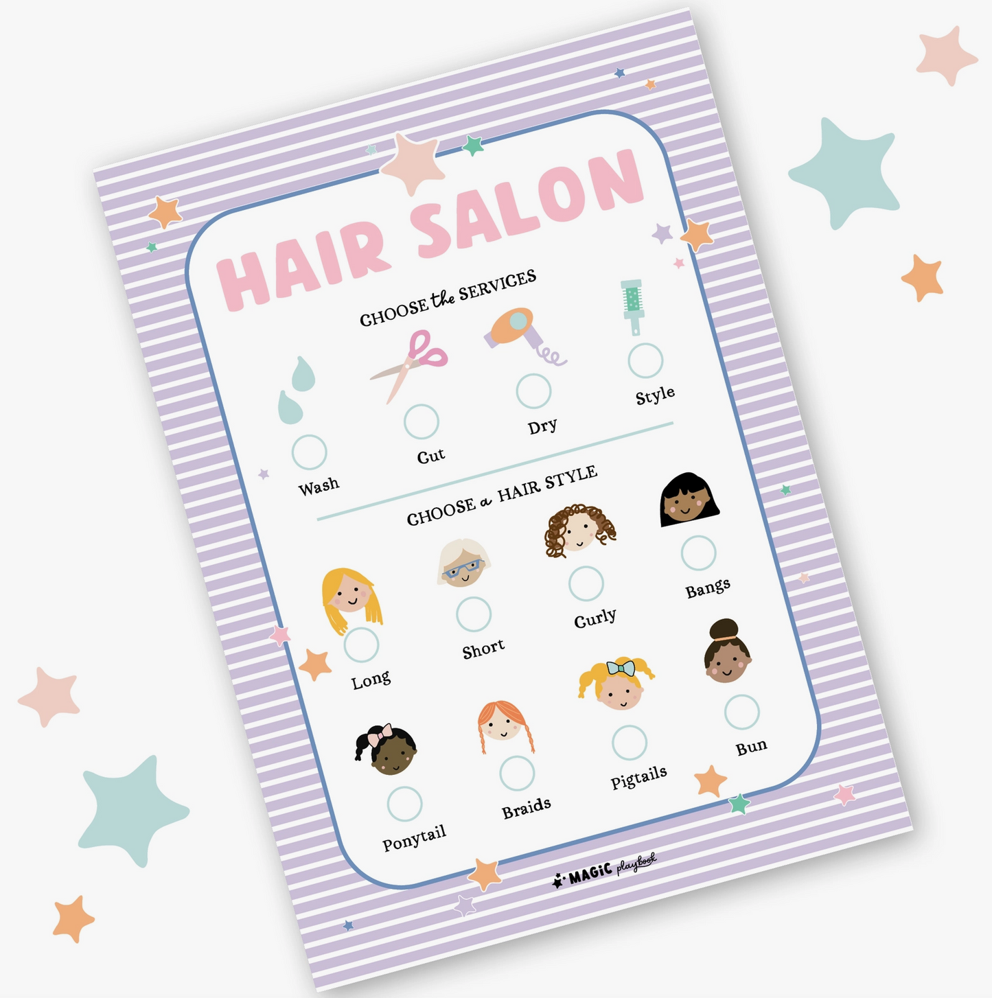 Pretend Play Notepads