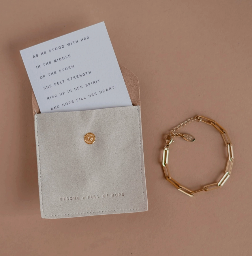 Strong + Full Of Hope Bracelet