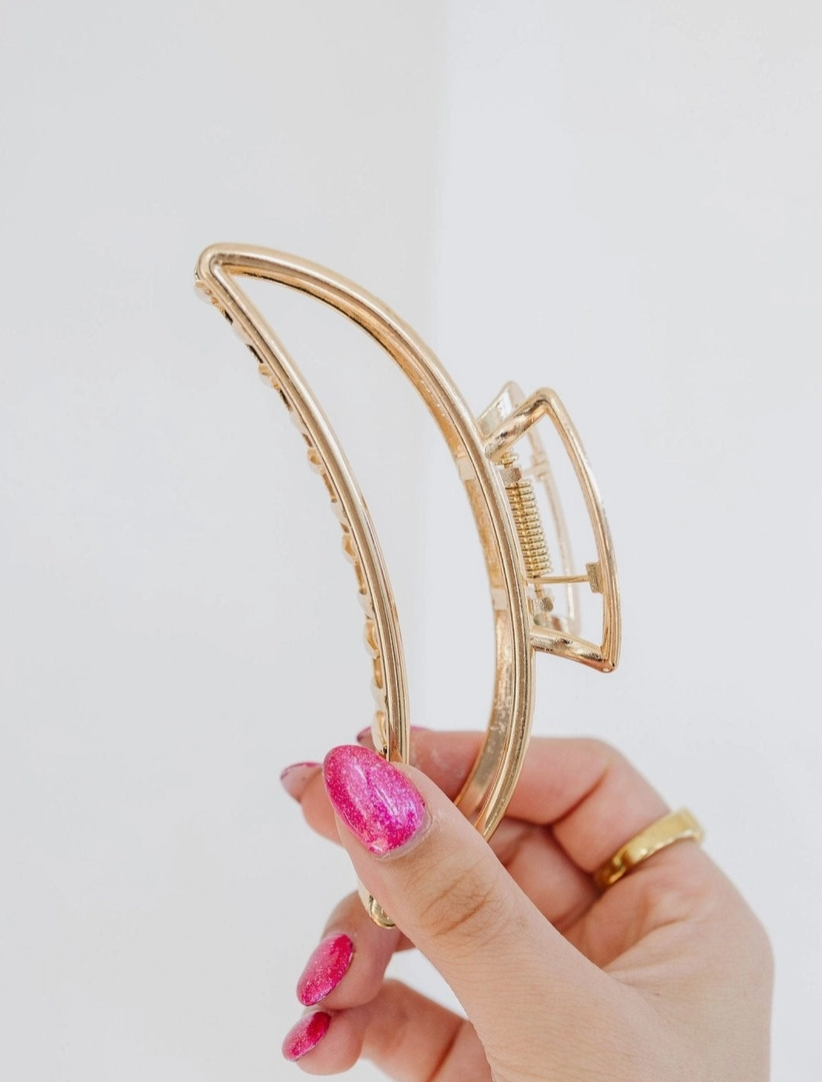 New Moon Claw Clip