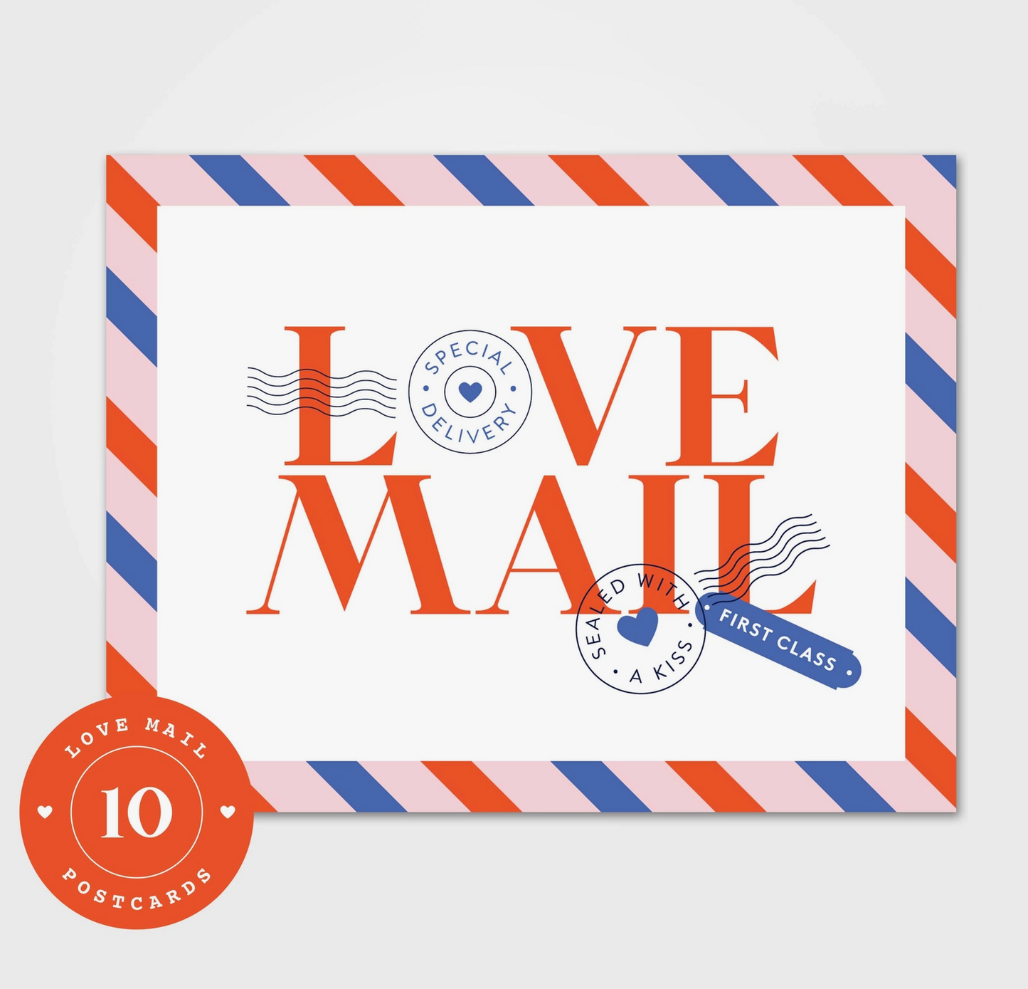 Love Mail Postcard Box