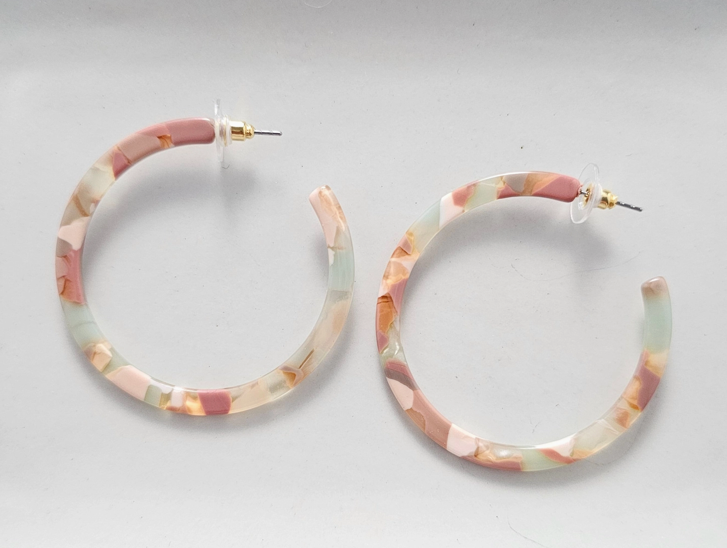 Marble Mix Hoops