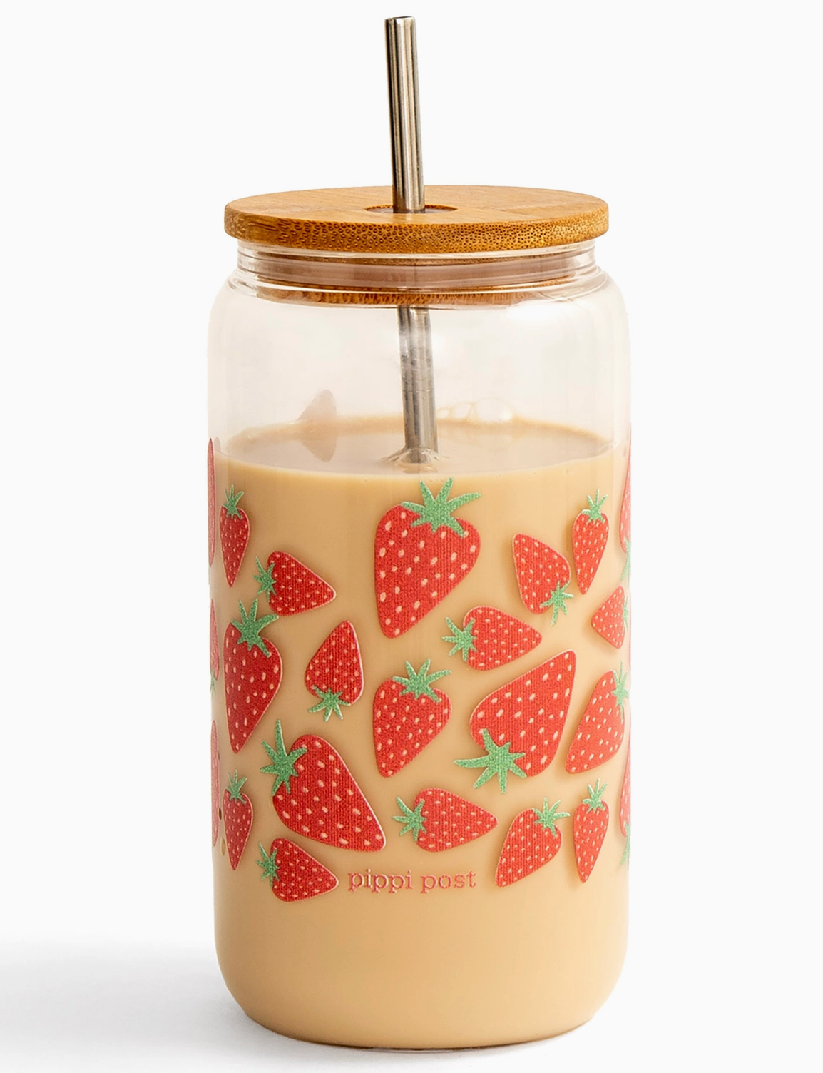 Strawberry Glass Cup