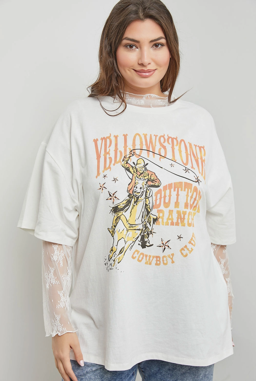 Plus Yellowstone Graphic Tee