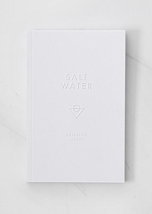 Salt Water Book by Brianna Wiest
