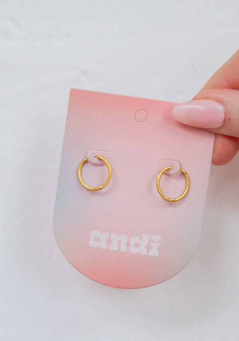 Twisted Rope Hoops