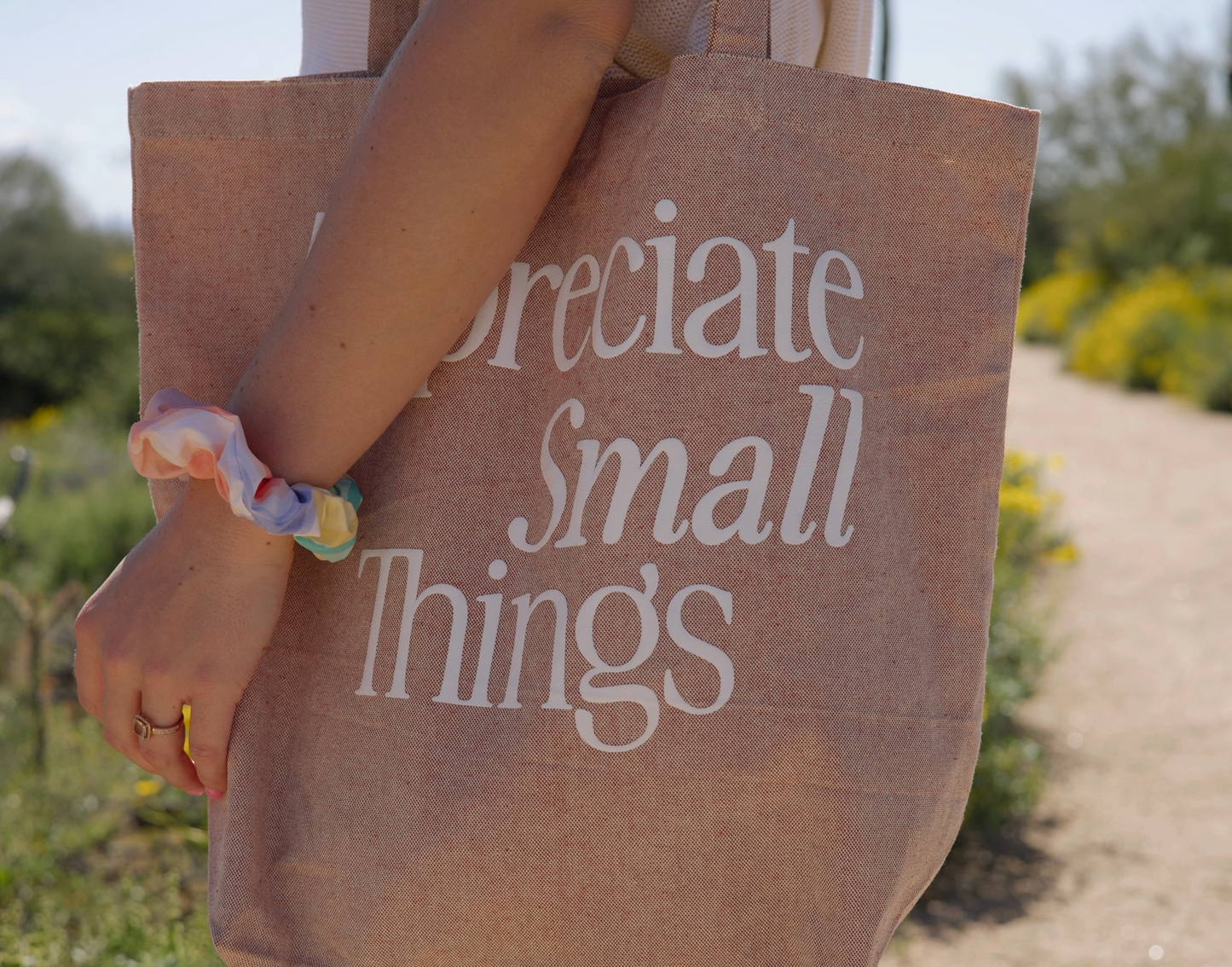 Appreciate Small Things Tote Bag