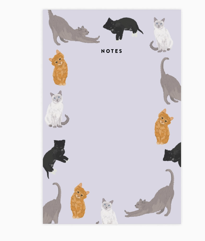 Cat Notepad