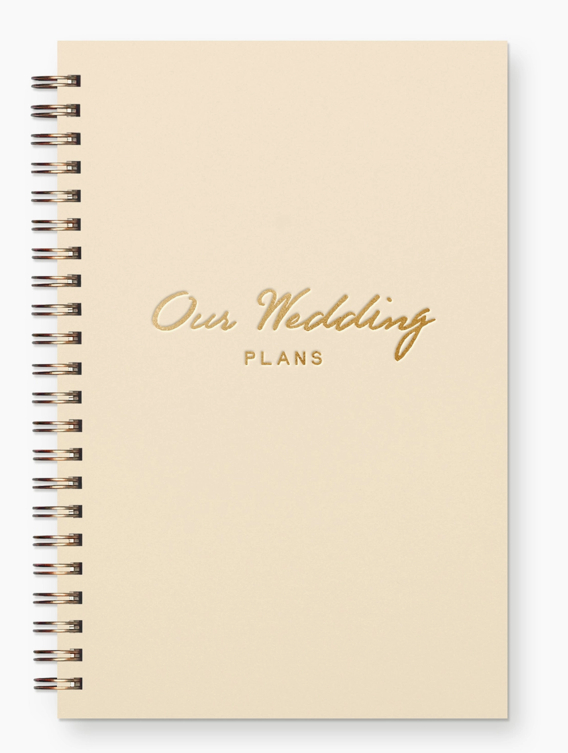 Our Wedding Plans Notebook