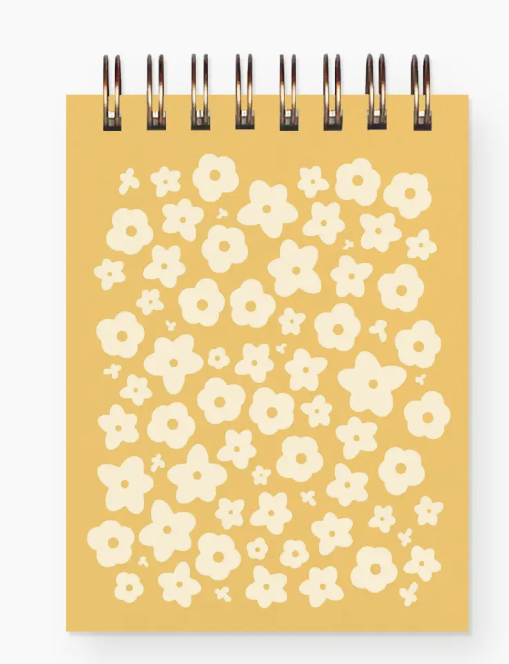 Yellow Flower Mini Notebook
