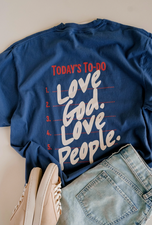 Love God Love People Tee