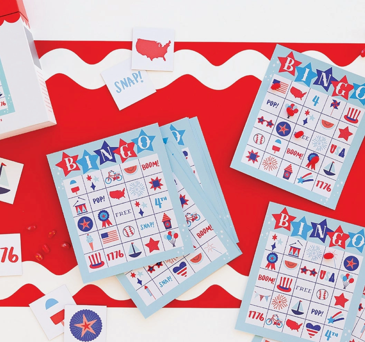 Americana Bingo Game