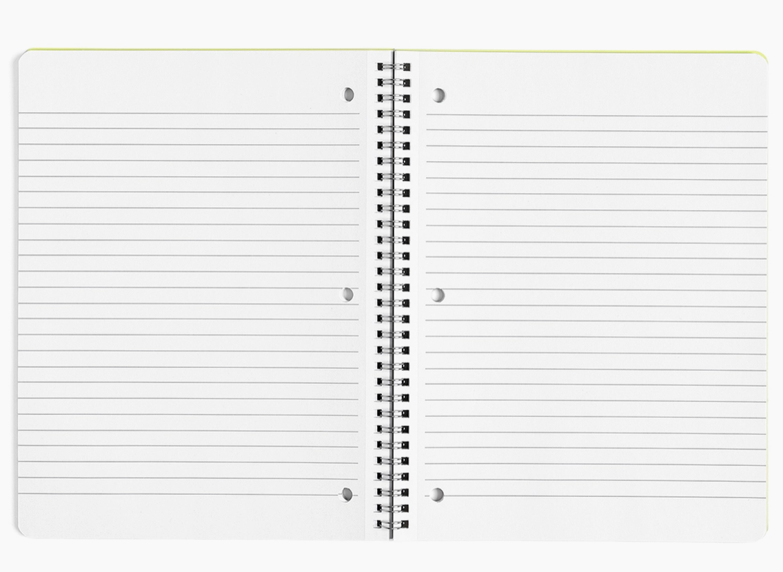 Floral Stripe Notebook