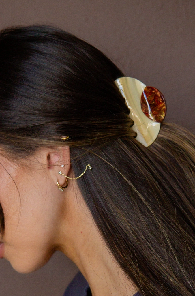 Acorn Claw Clip