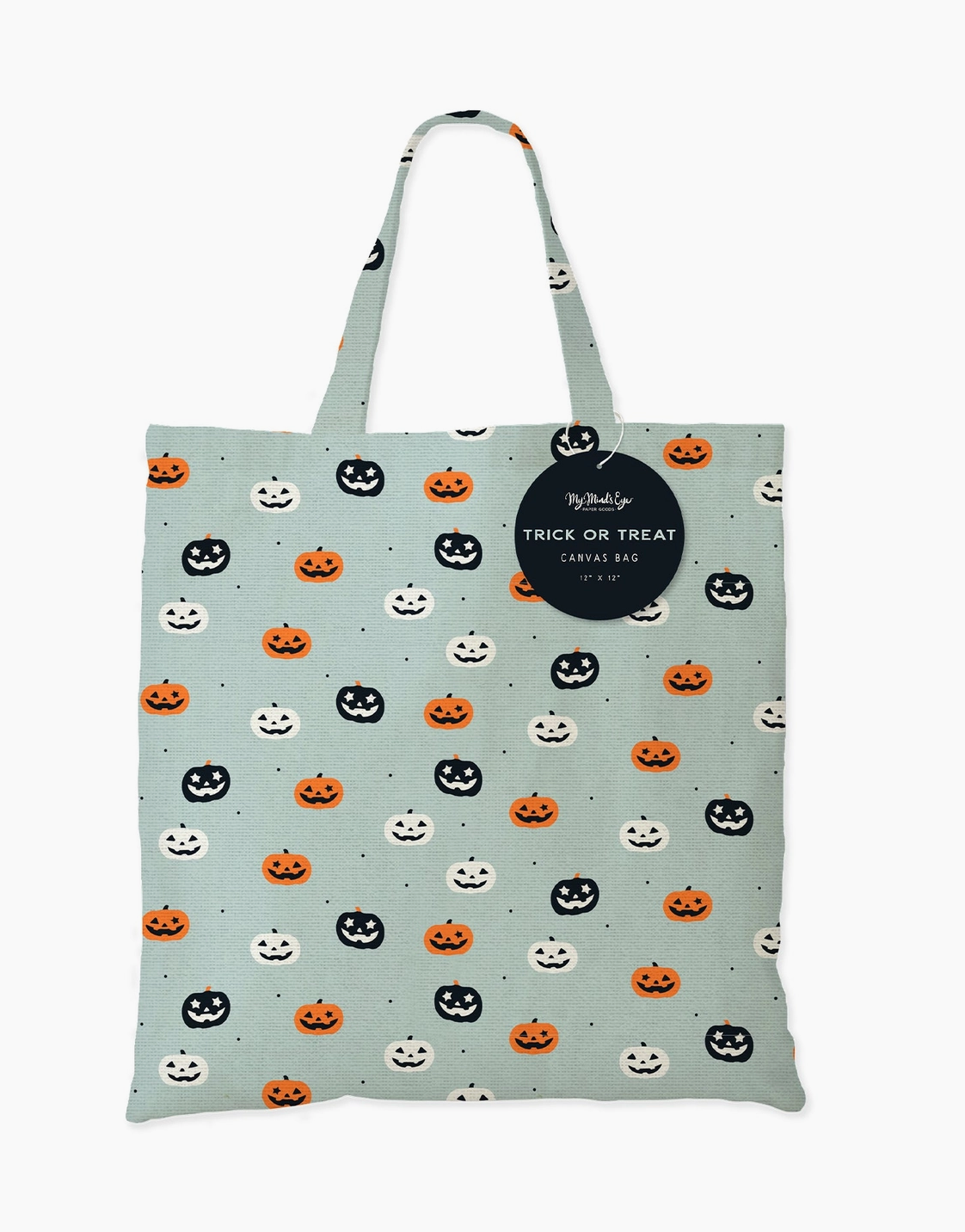 Scattered Pumpkins Canvas Tote