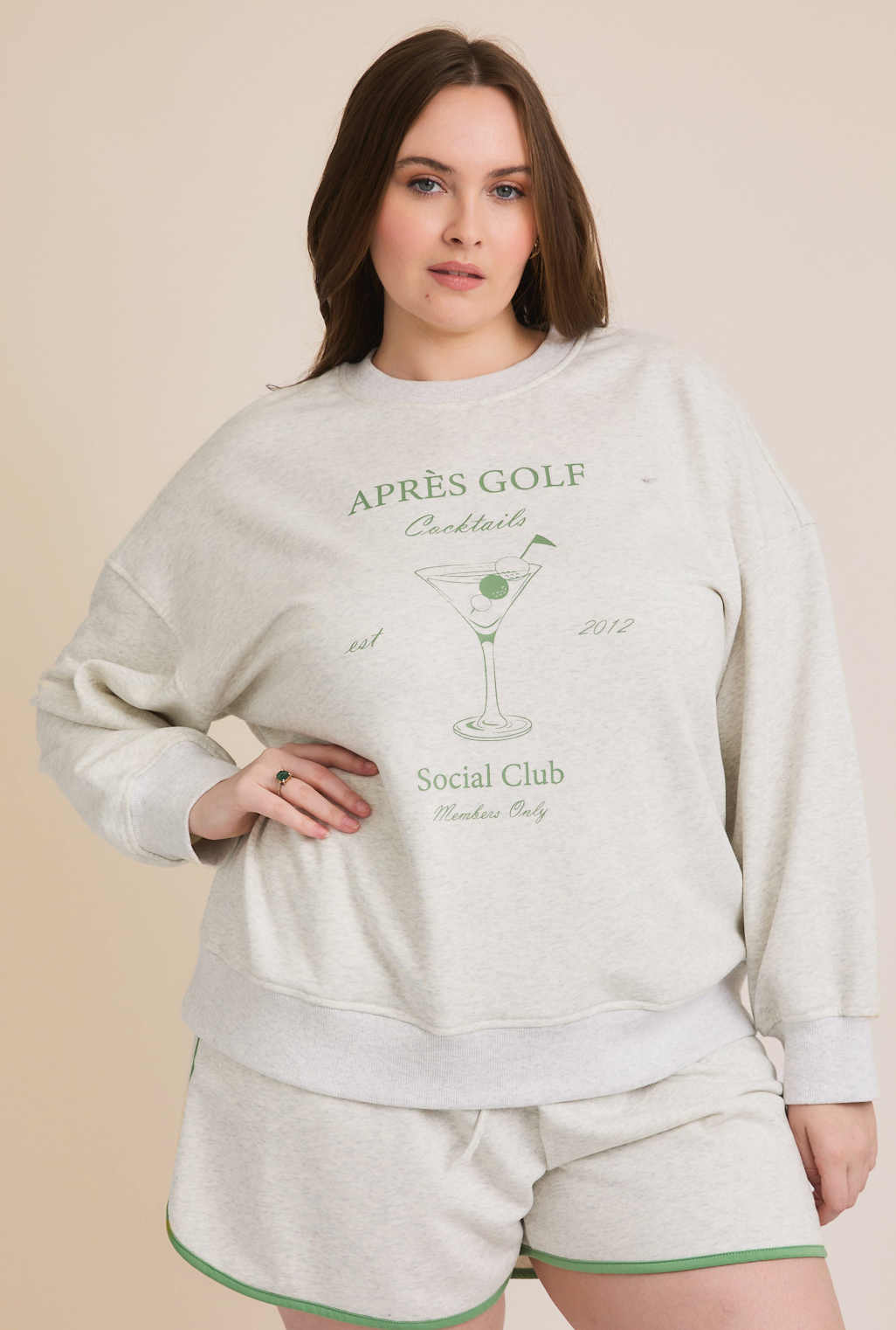 Apres Golf Crewneck