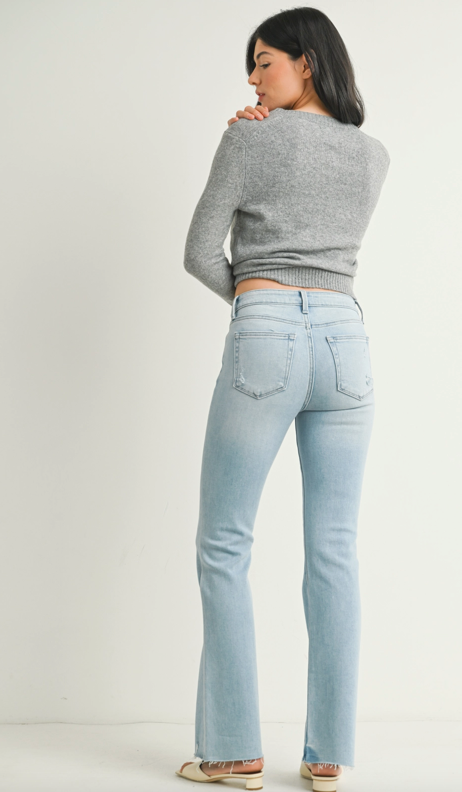 Light Flare Denim Jeans
