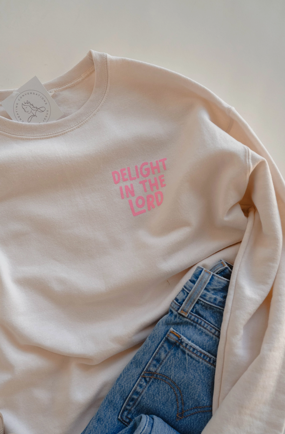 Delight In The Lord Crewneck